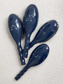 Édition limitée N.03 La Brosse Cuir Chevelu Sensible L'INDISPENSABLE DOUCEUR Bleu Nuit Constellations|La Bonne Brosse Fashion