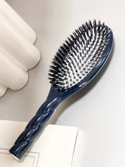 Édition limitée N.02 La Brosse Démêlante & Soin L'INDISPENSABLE Bleu Nuit Constellations|La Bonne Brosse Store