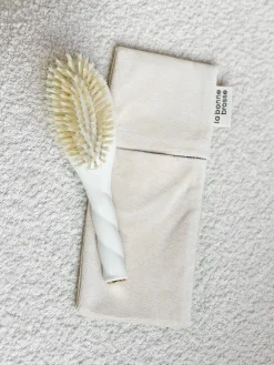 La Pochette "Brosse Bébé" Blanc Crème|La Bonne Brosse Online