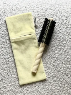 La Pochette "Brosse Ronde N.05" Ivoire Cair|La Bonne Brosse Fashion