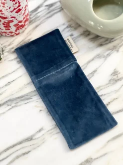 La Pochette "Petite Brosse" Bleu Jean|La Bonne Brosse Best Sale