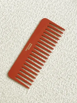 Le Peigne Large Démêlant en Acétate Terre Battue|La Bonne Brosse Fashion
