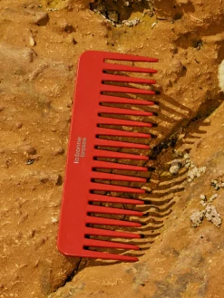 Le Peigne Large Démêlant en Acétate Terre Battue|La Bonne Brosse Fashion
