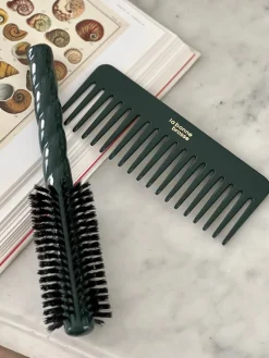 Le Peigne Large Démêlant en Acétate Vert Emeraude|La Bonne Brosse Store