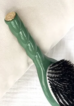 N.01 La Brosse Brillance & Soin L'UNIVERSELLE Vert Amande|La Bonne Brosse Flash Sale