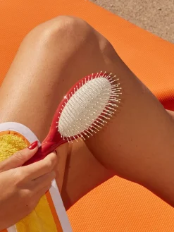 N.04 La Brosse Démêlante & Massante LA MIRACLE Terre Battue|La Bonne Brosse Flash Sale