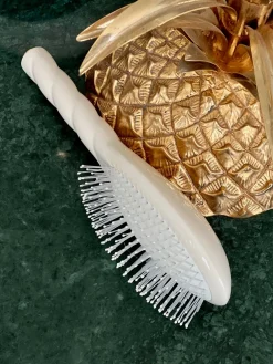 N.04 La Brosse Démêlante & Massante LA MIRACLE Blanc Crème|La Bonne Brosse New