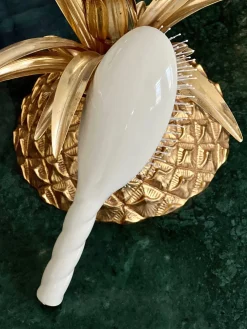 N.04 La Brosse Démêlante & Massante LA MIRACLE Blanc Crème|La Bonne Brosse New