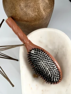N.02 La Brosse Démêlante & Soin L'INDISPENSABLE Terracotta|La Bonne Brosse Discount