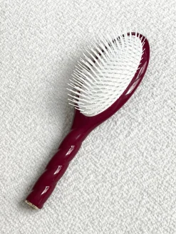 N.07 La Brosse Démêlante & Stimulante L'INTENSE Rouge Cerise|La Bonne Brosse Online