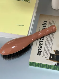 N.01 La Petite Brosse Brillance & Soin L’UNIVERSELLE Terracotta|La Bonne Brosse Online