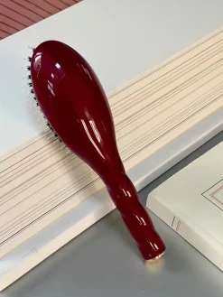 N.03 La Petite Brosse Cuir Chevelu Sensible L’INDISPENSABLE DOUCEUR Rouge Cerise|La Bonne Brosse Best