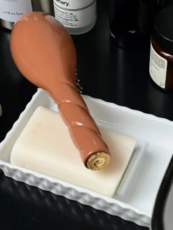 N.04 La Petite Brosse Démêlante & Massante LA MIRACLE Terracotta|La Bonne Brosse Cheap