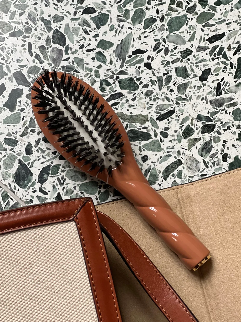 N.02 La Petite Brosse Démêlante & Soin L’INDISPENSABLE Terracotta|La Bonne Brosse Cheap